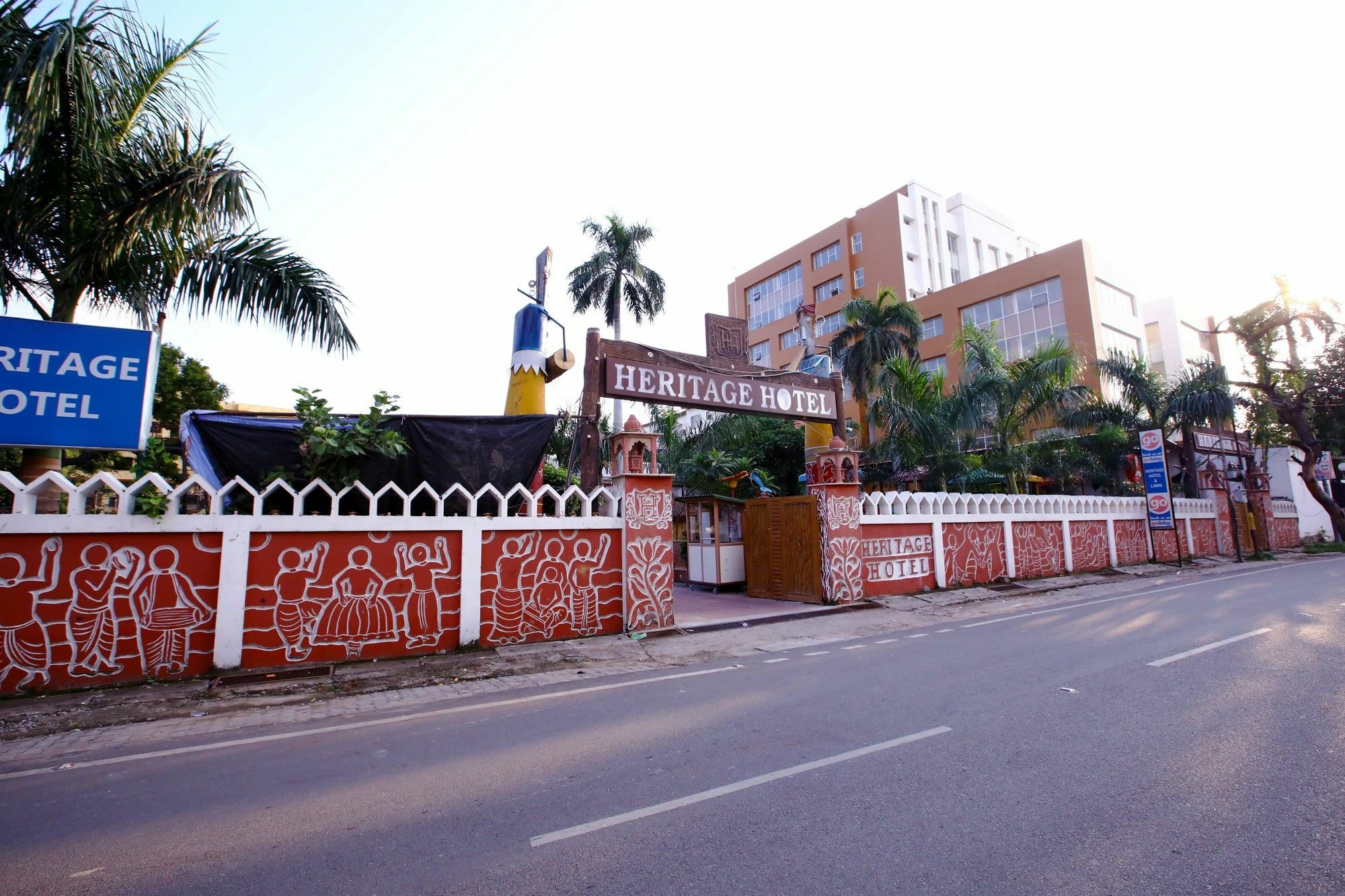 Heritage Hotel Lucknow Eksteriør bilde